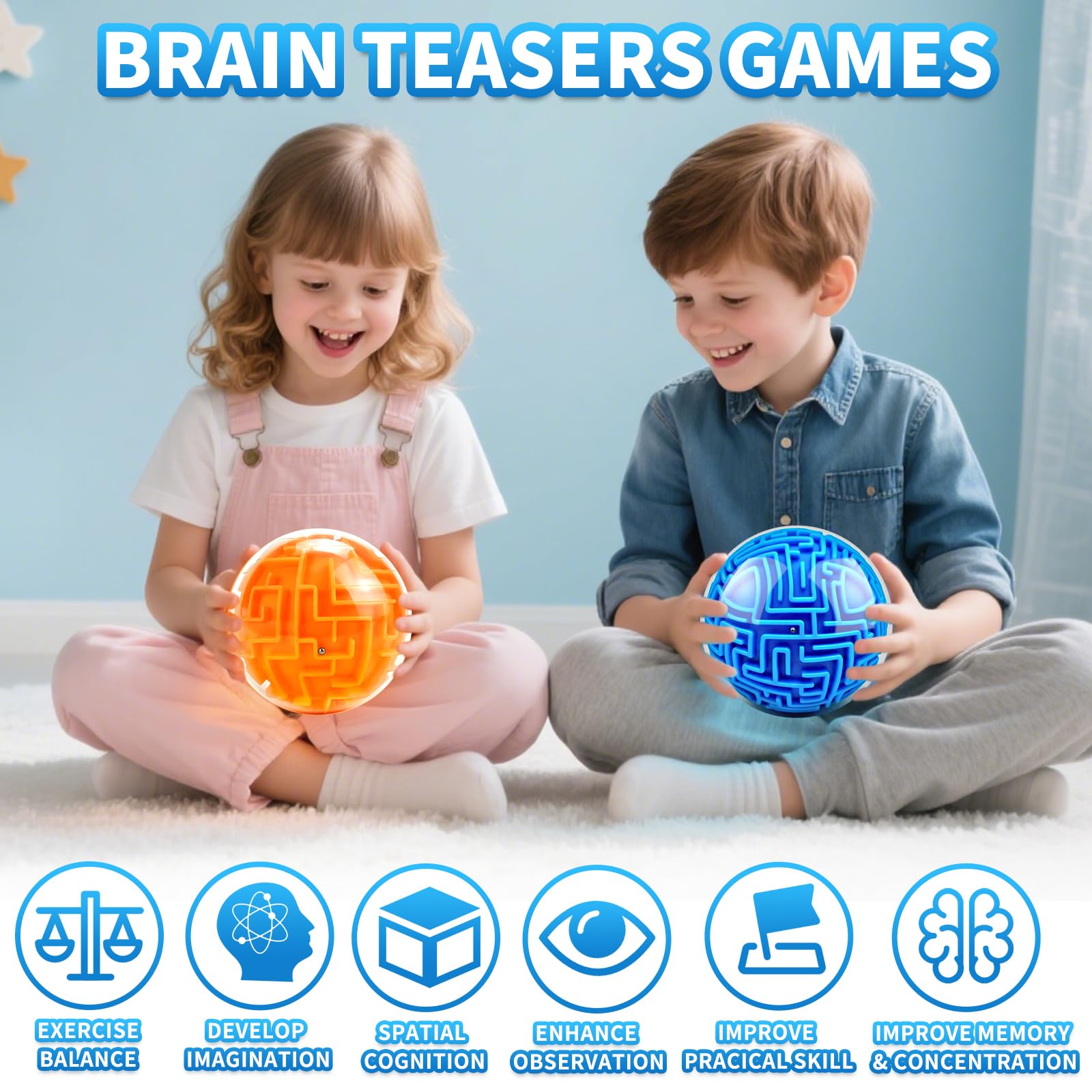 YongnKids 4-pack laid out on table invites family game time.
