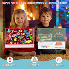 YONHAN light-up board for screen-free creativity during learning and play