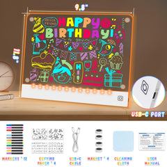 YONHAN Lumi Board invisible stand provides stable support during drawing