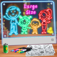 YONHAN Lumi Board with magnetic tracing surfaces for mess free doodling and guided practice