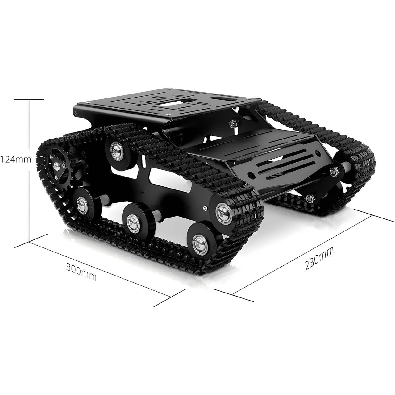 YonPhsy engineered plastic track with damping for stable movement.