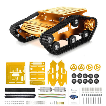 YonPhsy tank chassis with encoder motor for precise robotic movement.