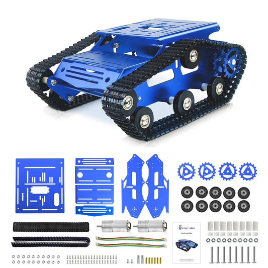 YonPhsy tank chassis with motor for versatile robot projects and smooth movement