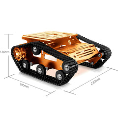 YonPhsy track system with damping delivers smooth, steady traction.