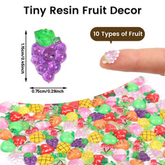 Yonseng tiny fruit figures perfect for nails and crafts