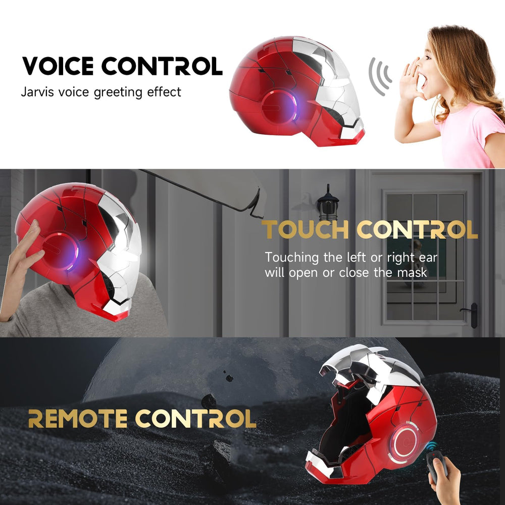YONTYEQ MK5 helmet side lighting enhances dramatic eye effects