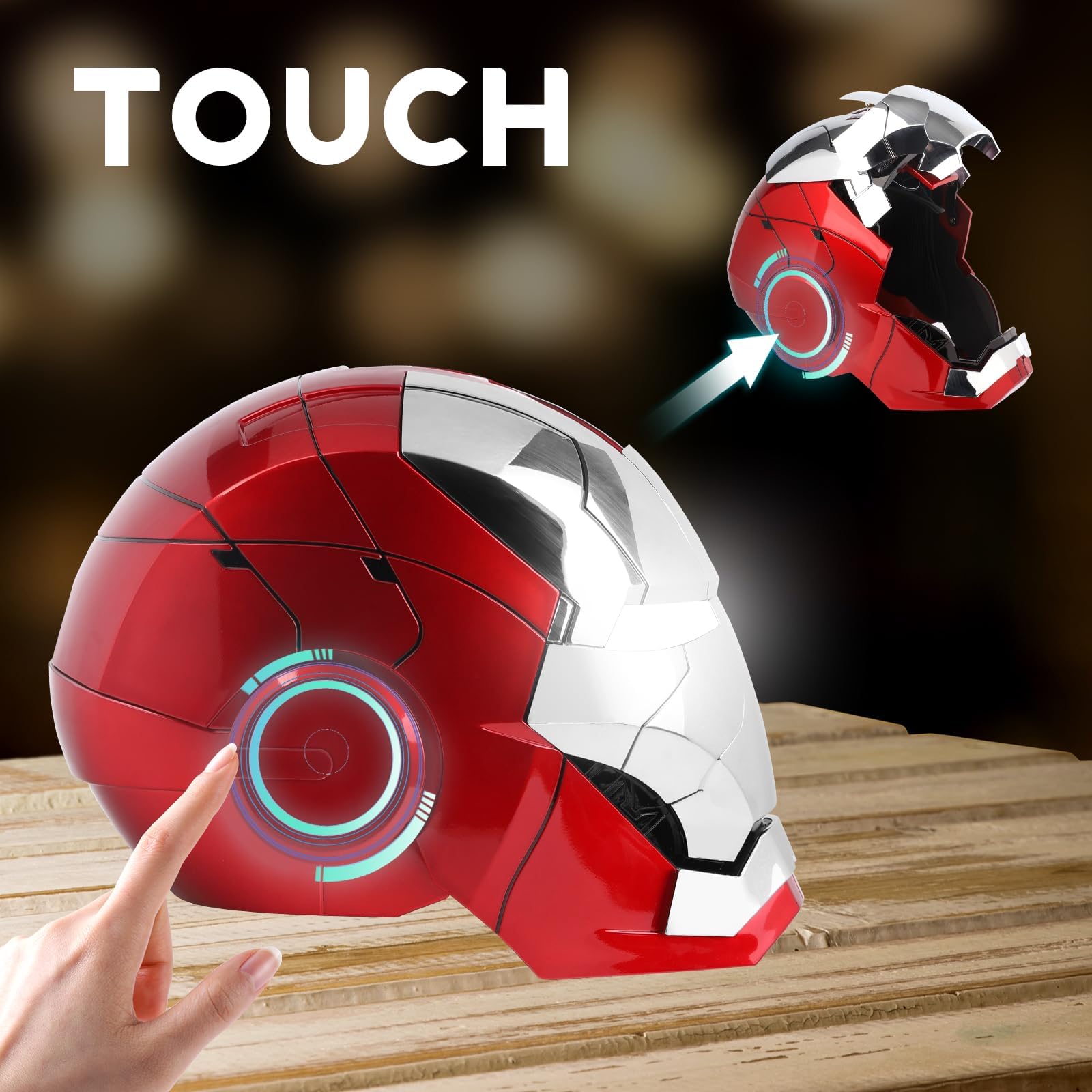 YONTYEQ MK5 wearable 1to1 design fits most heads