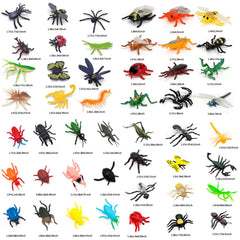 YOOHUA lifelike bug figures closeup – vivid details spark pretend science exploration.