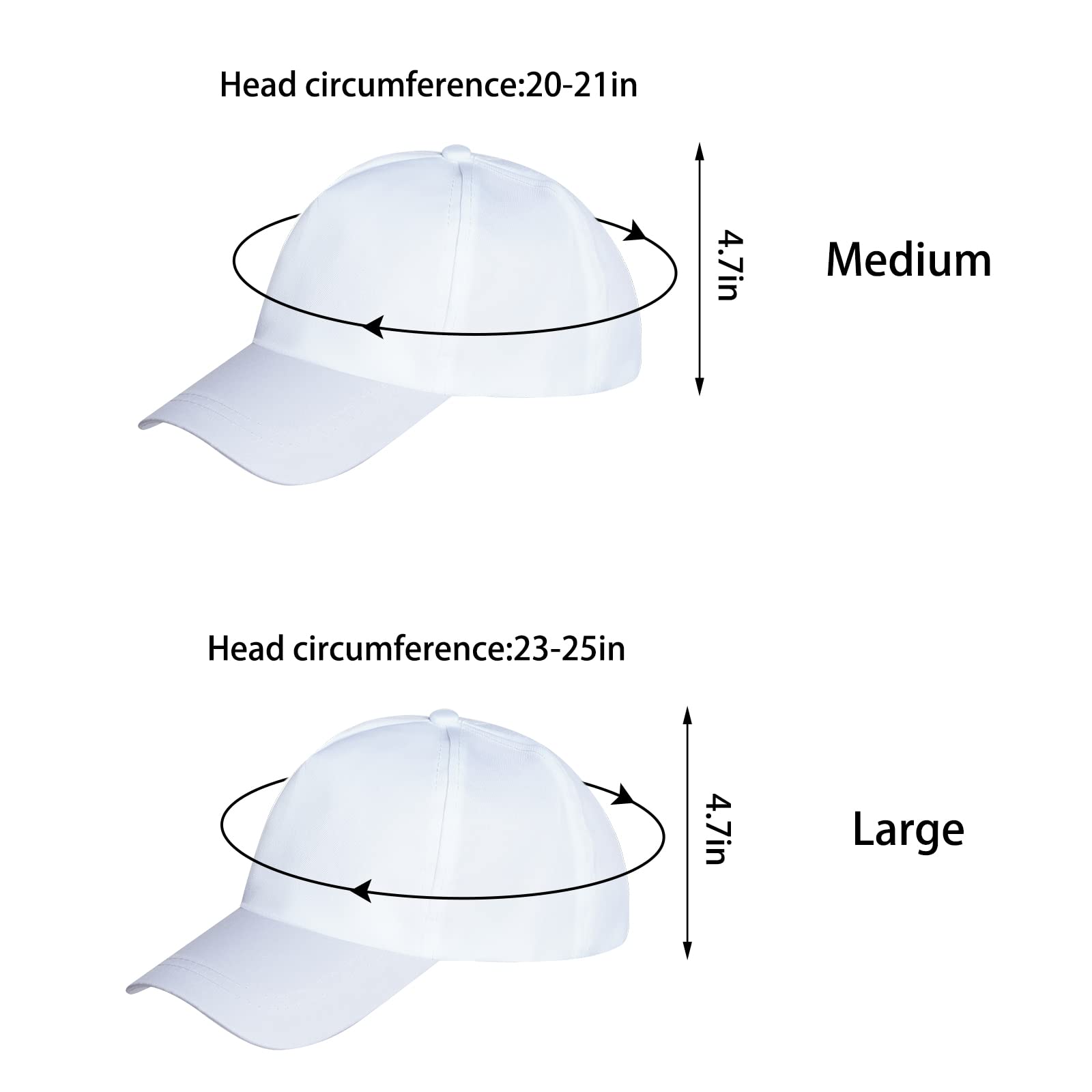 Yookat kids white cap fabric closeup showing soft breathable polyester.