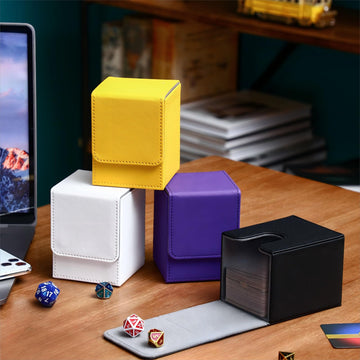 Yookeer deck box with magnet closure keeps lids secure during transport.