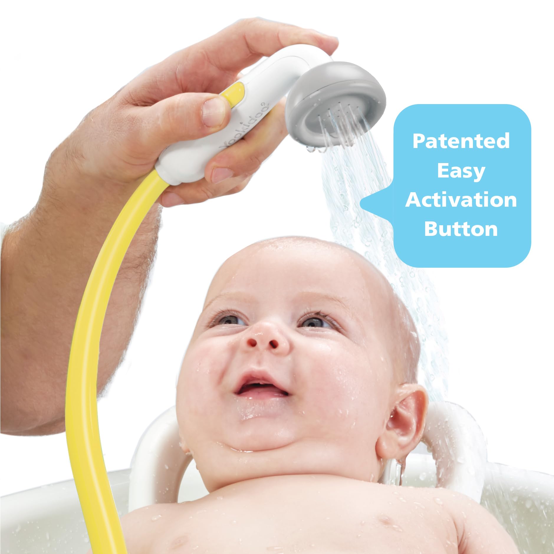 Yookidoo tub or sink setup for versatile baby bathing