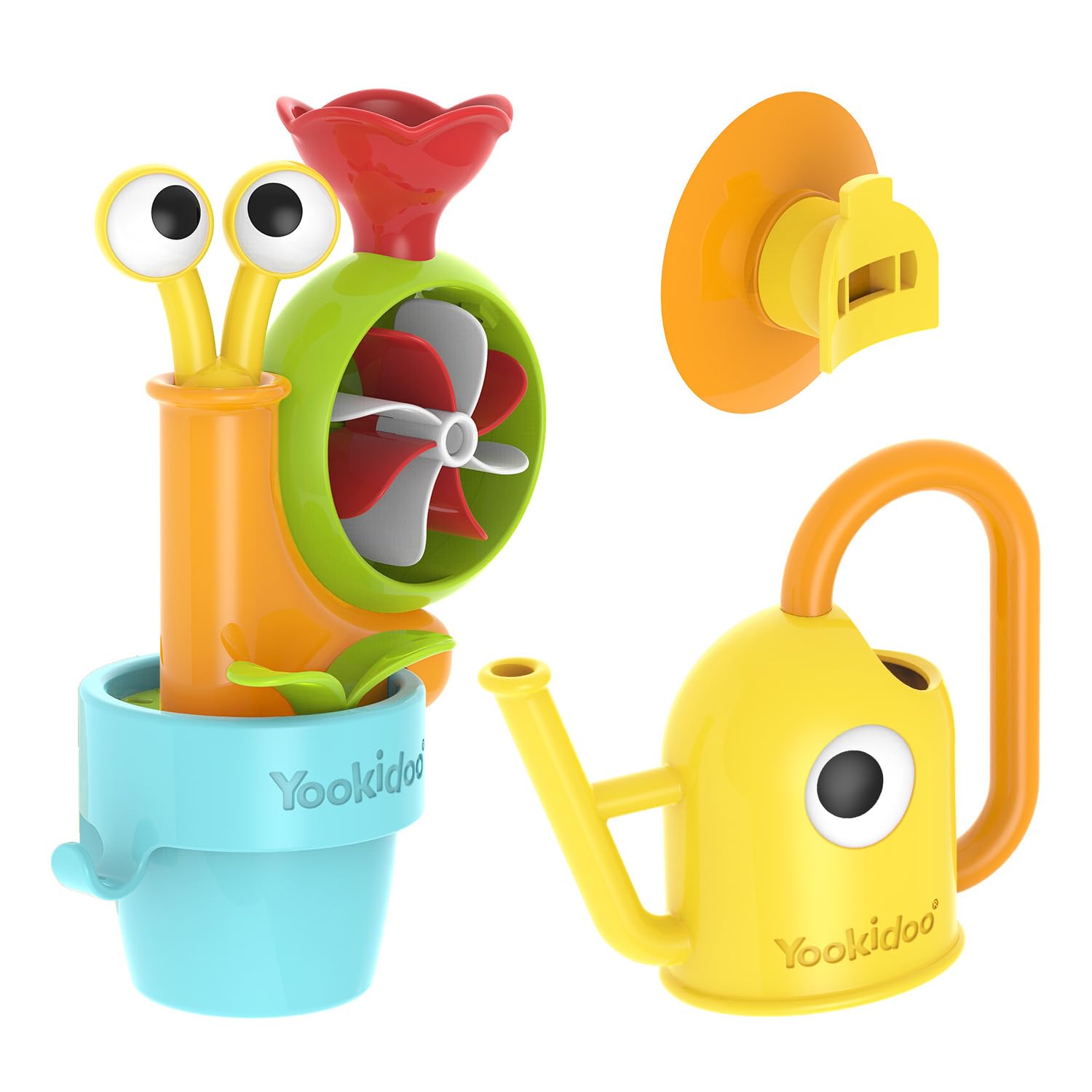 Yookidoo snail sprinkler inspires imaginative tub play