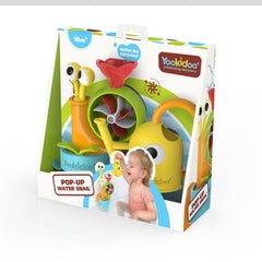 Yookidoo snail sprinkler mold-free design for easy cleaning