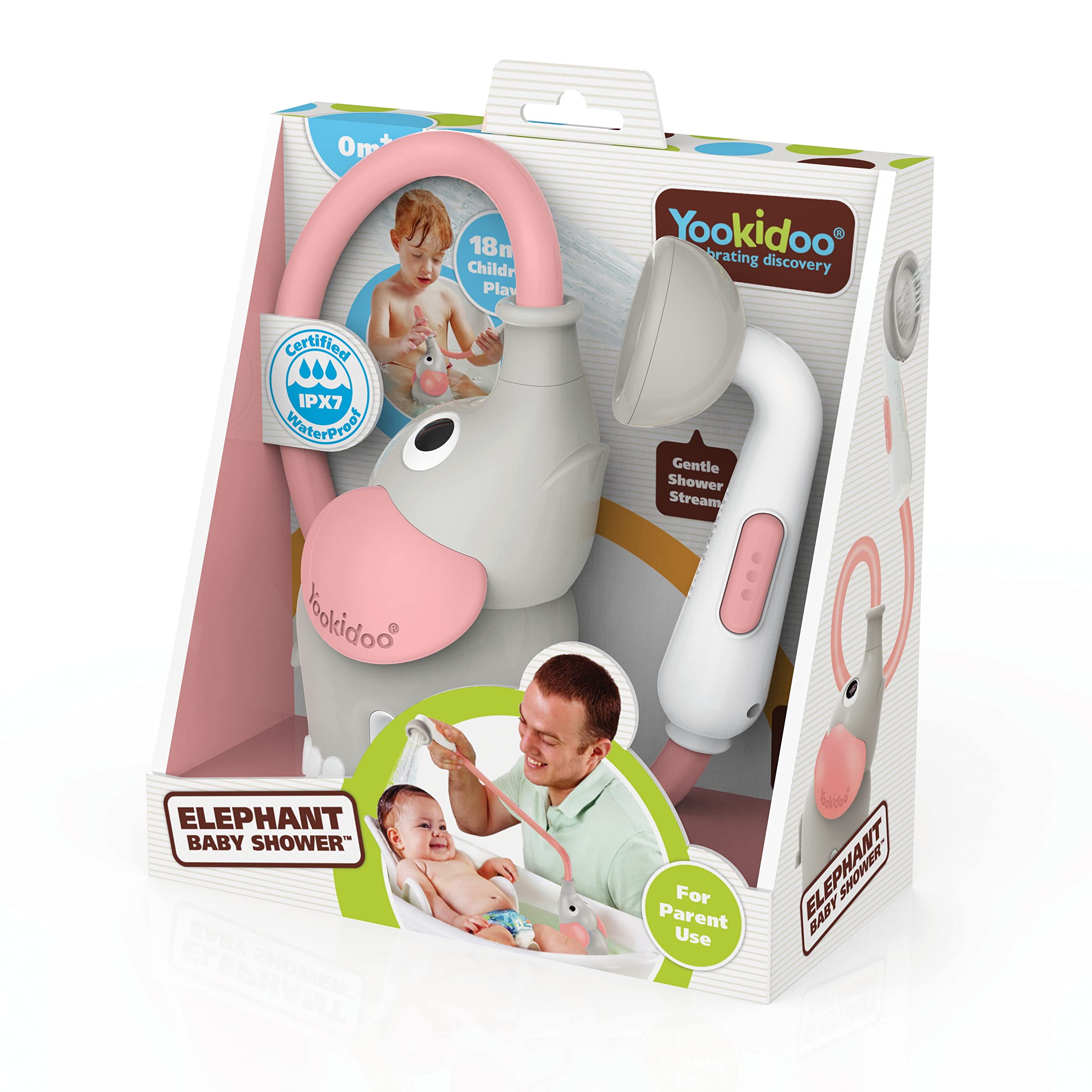 Yookidoo tub-or-sink rinser for quick, convenient bath setup