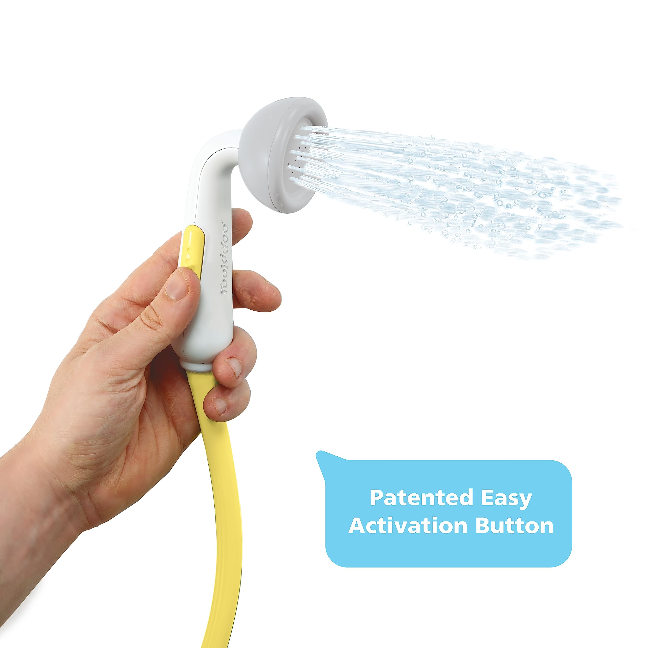 Yookidoo two-knob control for adjustable spray intensity