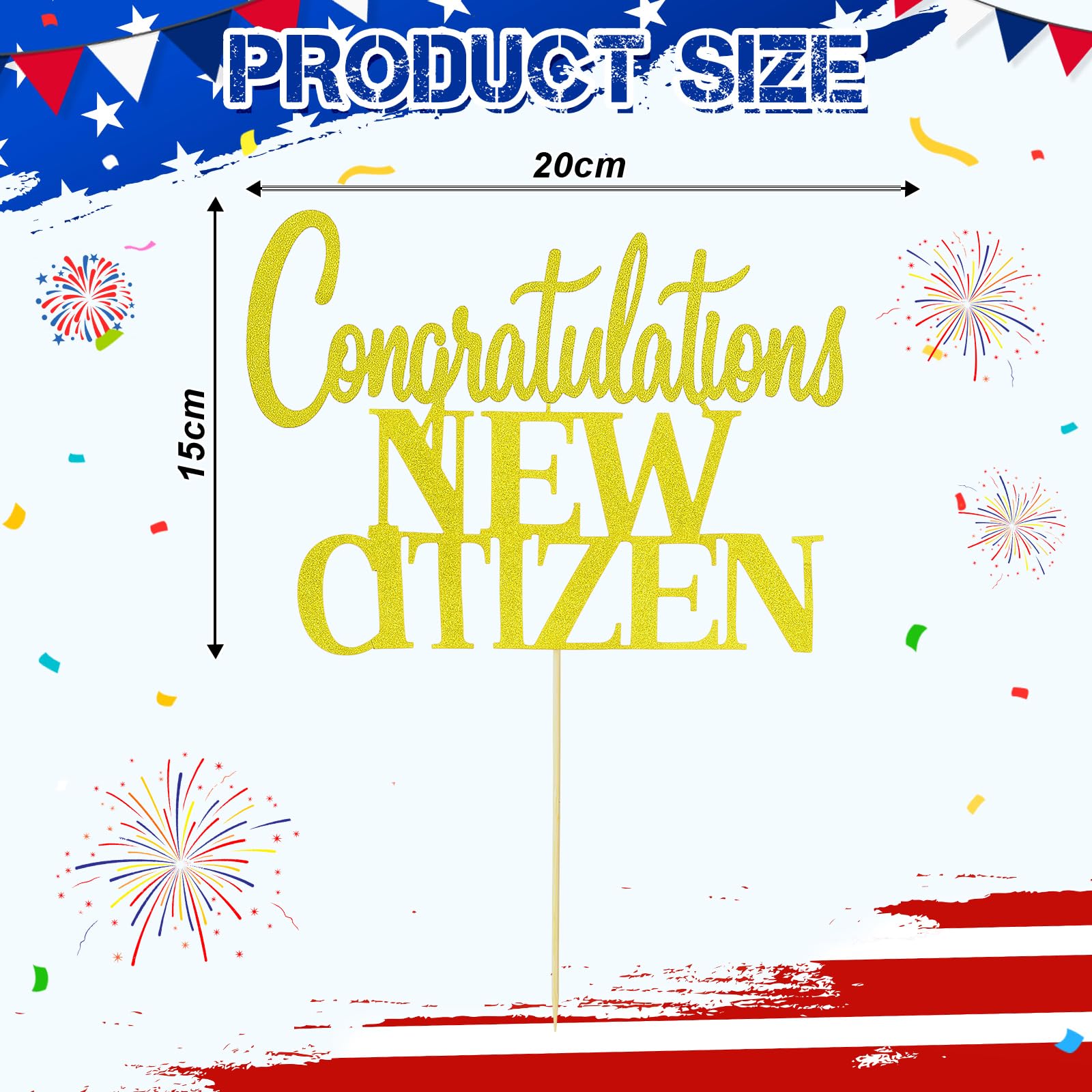 YooNotee congratulations new citizen lettering adds ceremony to parties.