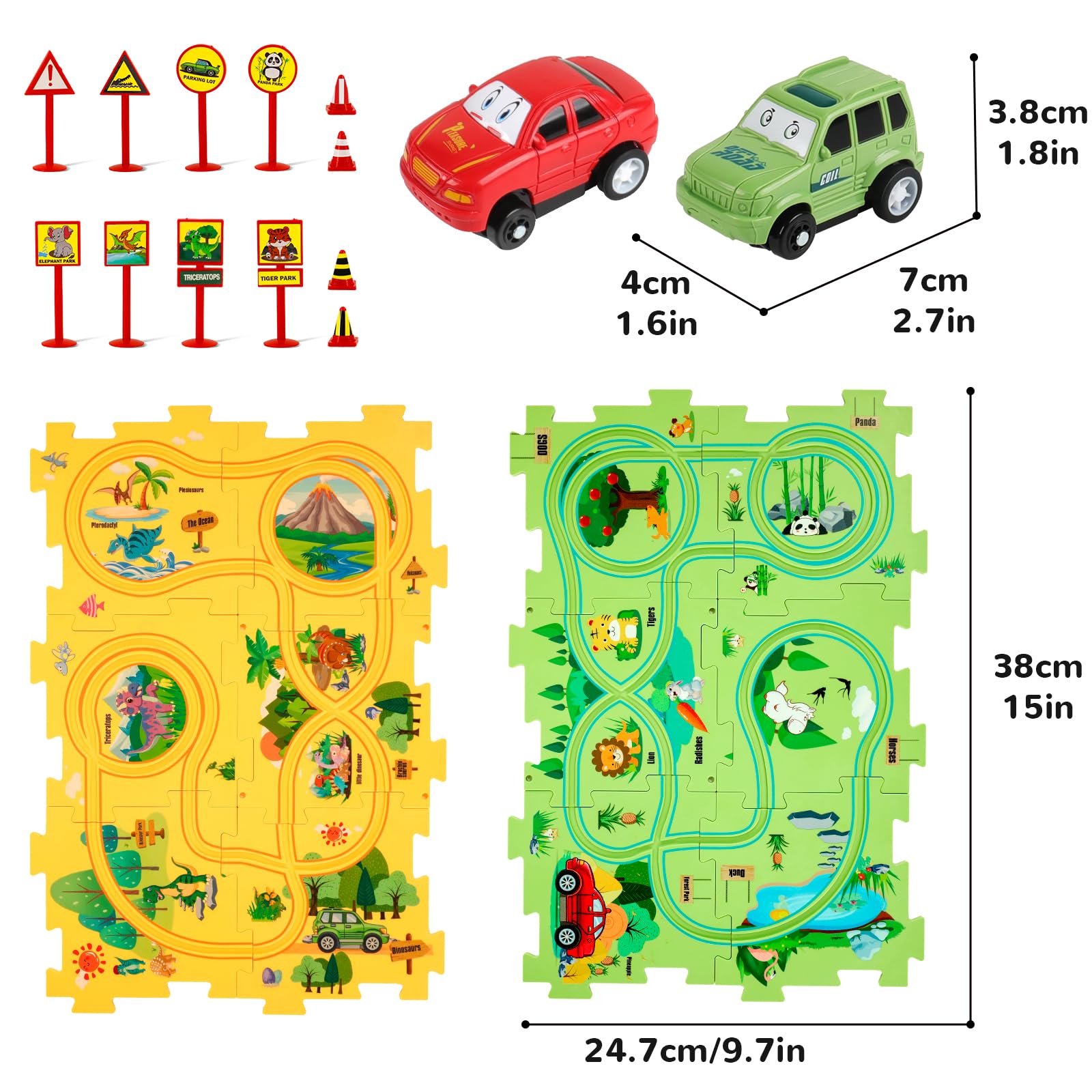 YOOYID compact design makes storage simple after play sessions.