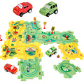 YOOYID Race Track Car Set: assembly activity boosts fine motor skills.