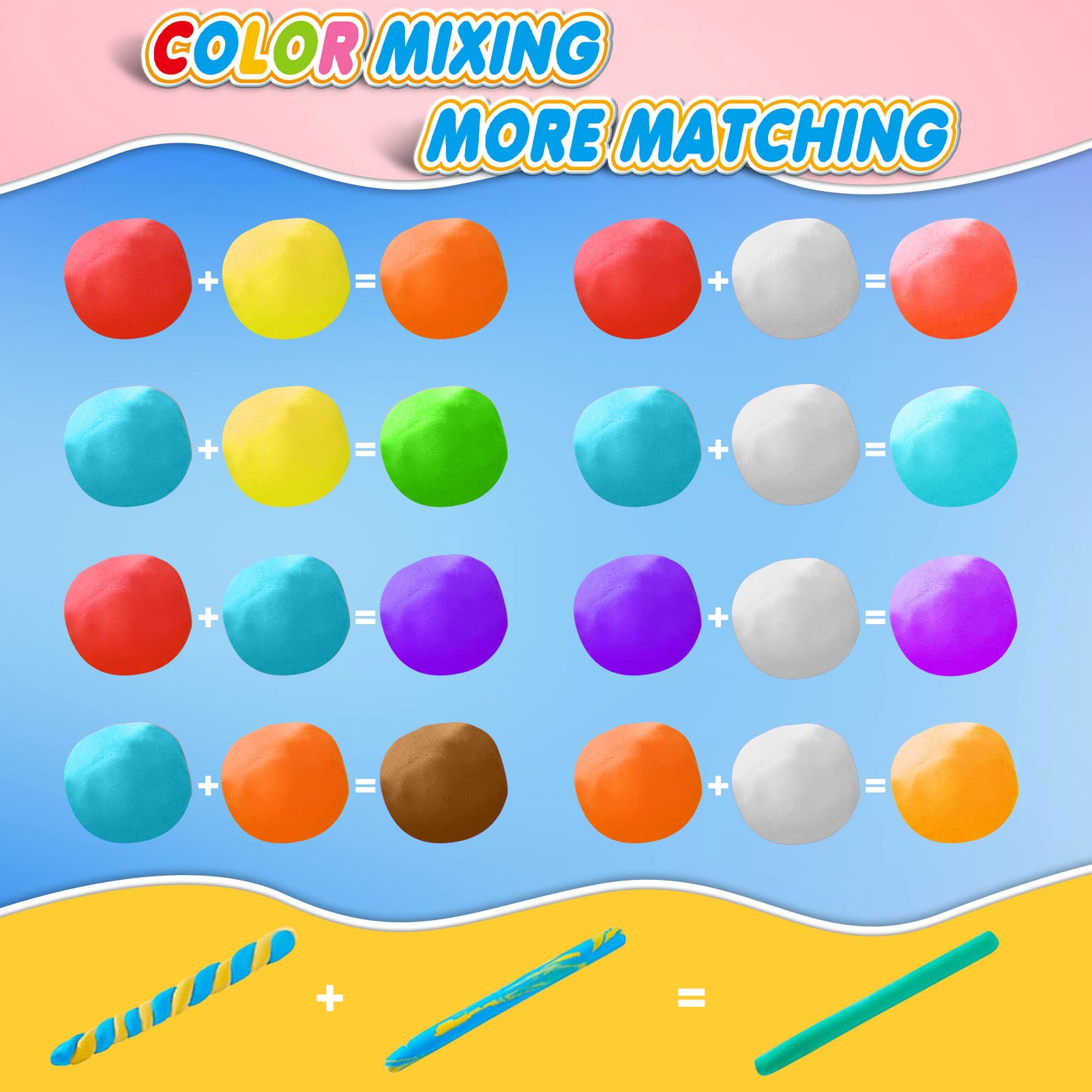 Young makers shape YOPINSAND Air Dry Clay, soft and easy to mold