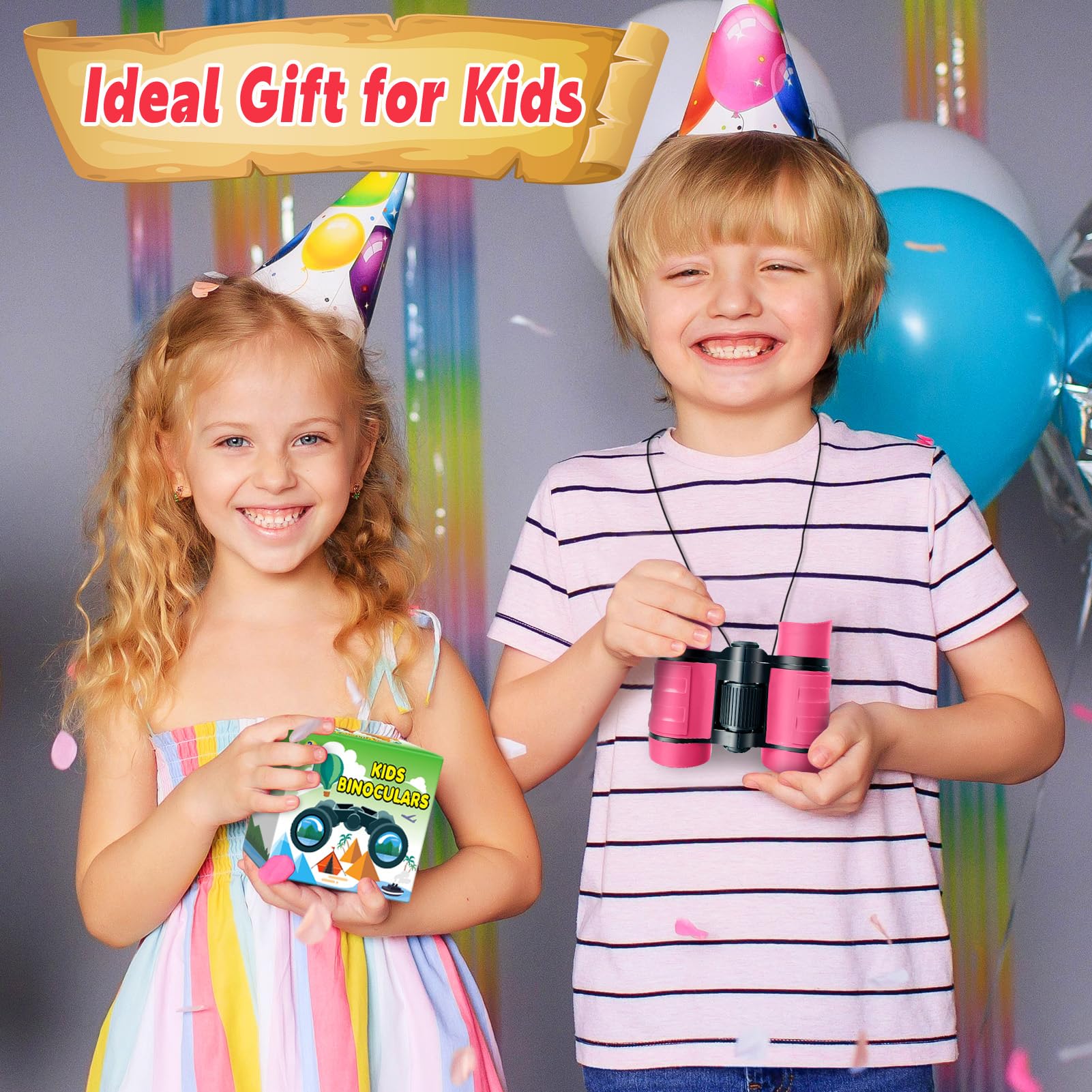 YOPINSAND Kids Binoculars ideal for bird watching and outdoor exploration with family