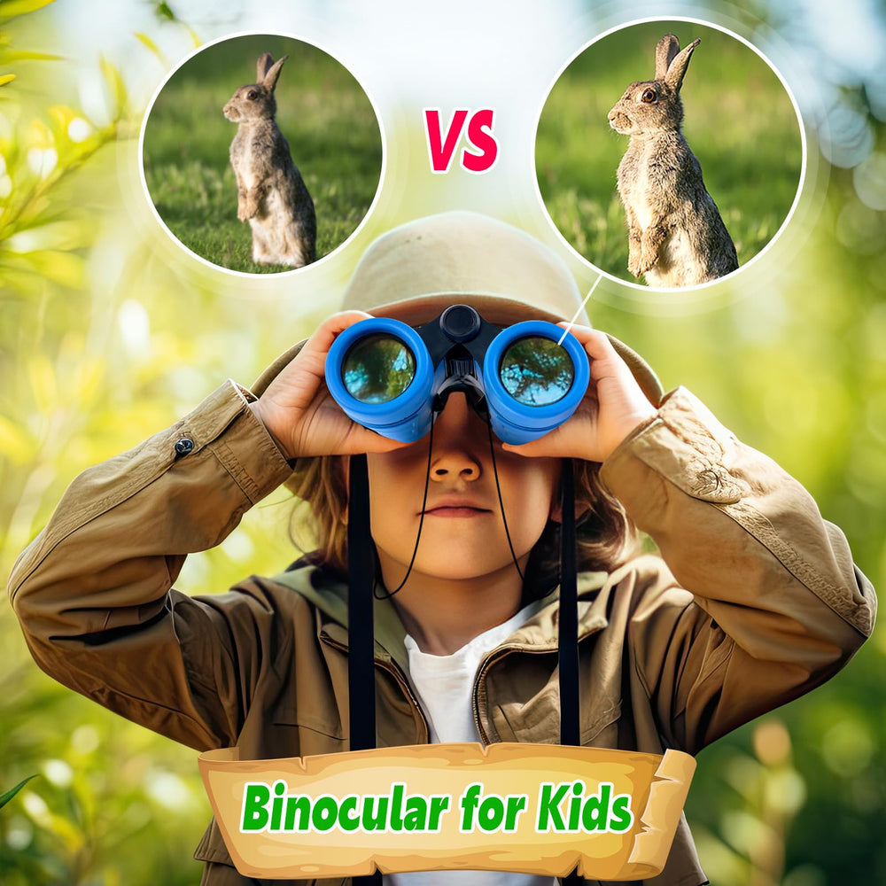 YOPINSAND kids binoculars helping children explore nature with simple focus.