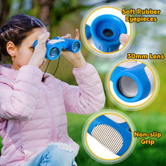YOPINSAND Kids Binoculars are lightweight at 4.8 oz for comfy extended use.