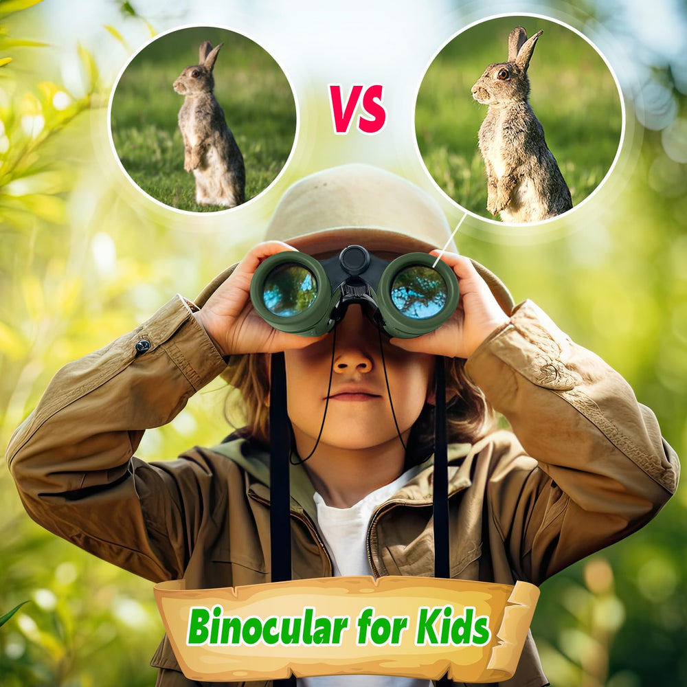 YOPINSAND Kids Binoculars neck strap included for easy carry
