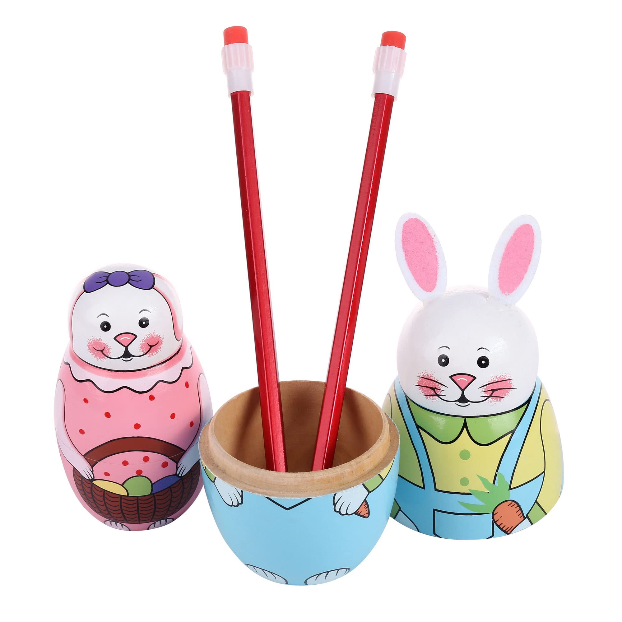 Yoption Russian Matryoshka rabbit as a collectible souvenir