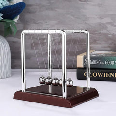 Yoqanr Newton's Cradle side view emphasizes durable build for daily desk use