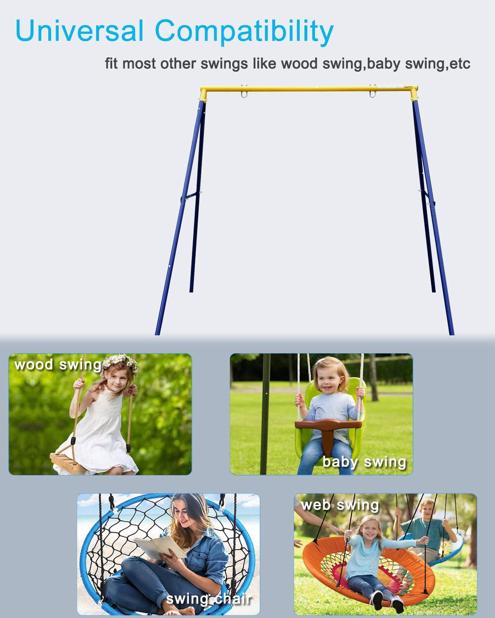 Yorovent saucer swing compatibility expands play options