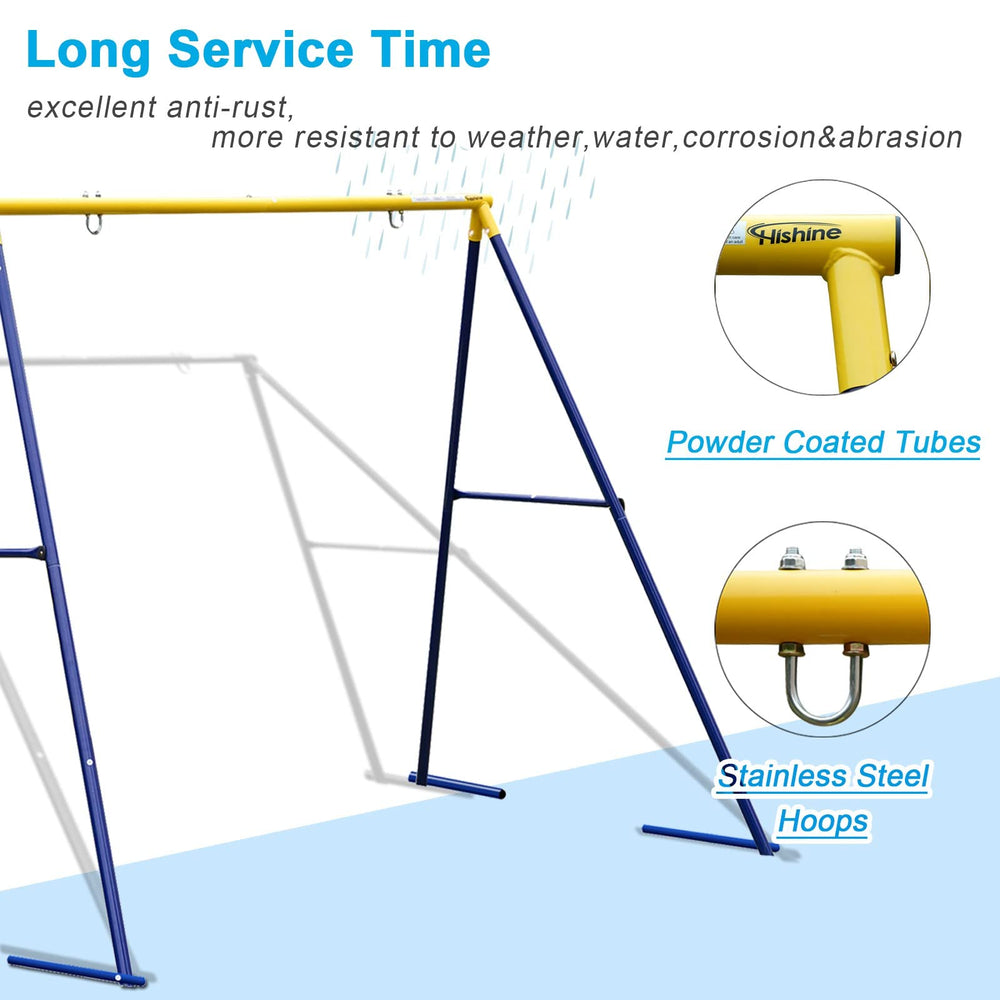 Yorovent ground stakes anchor the frame securely