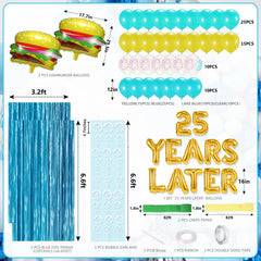 YORR ocean balloons: 60 latex and 14 foil for colorful sea vibe