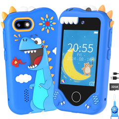Yosfeng Kids Phone front view, a safe, engaging learning toy for kids.