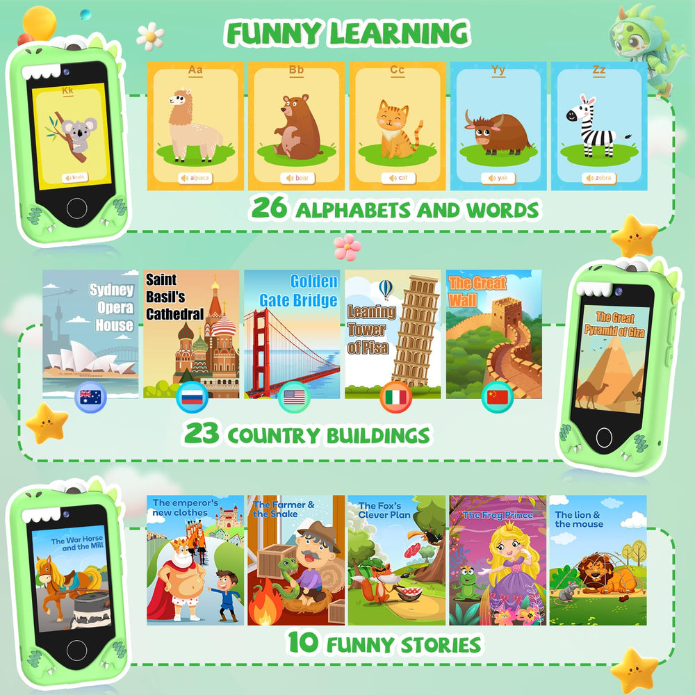 Yosfeng kid MP3 and stories enhance entertainment with headphones