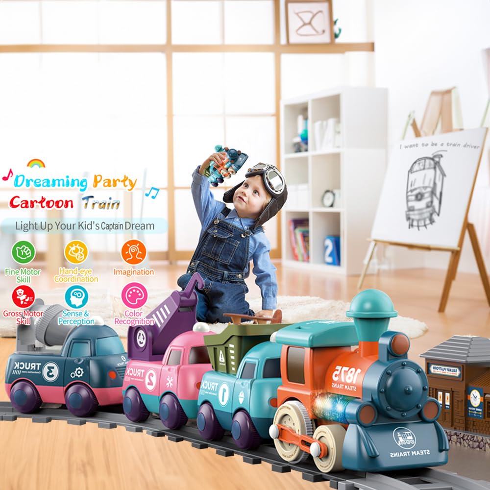 Yositochuan track setup shows expandable play world and easy assembly