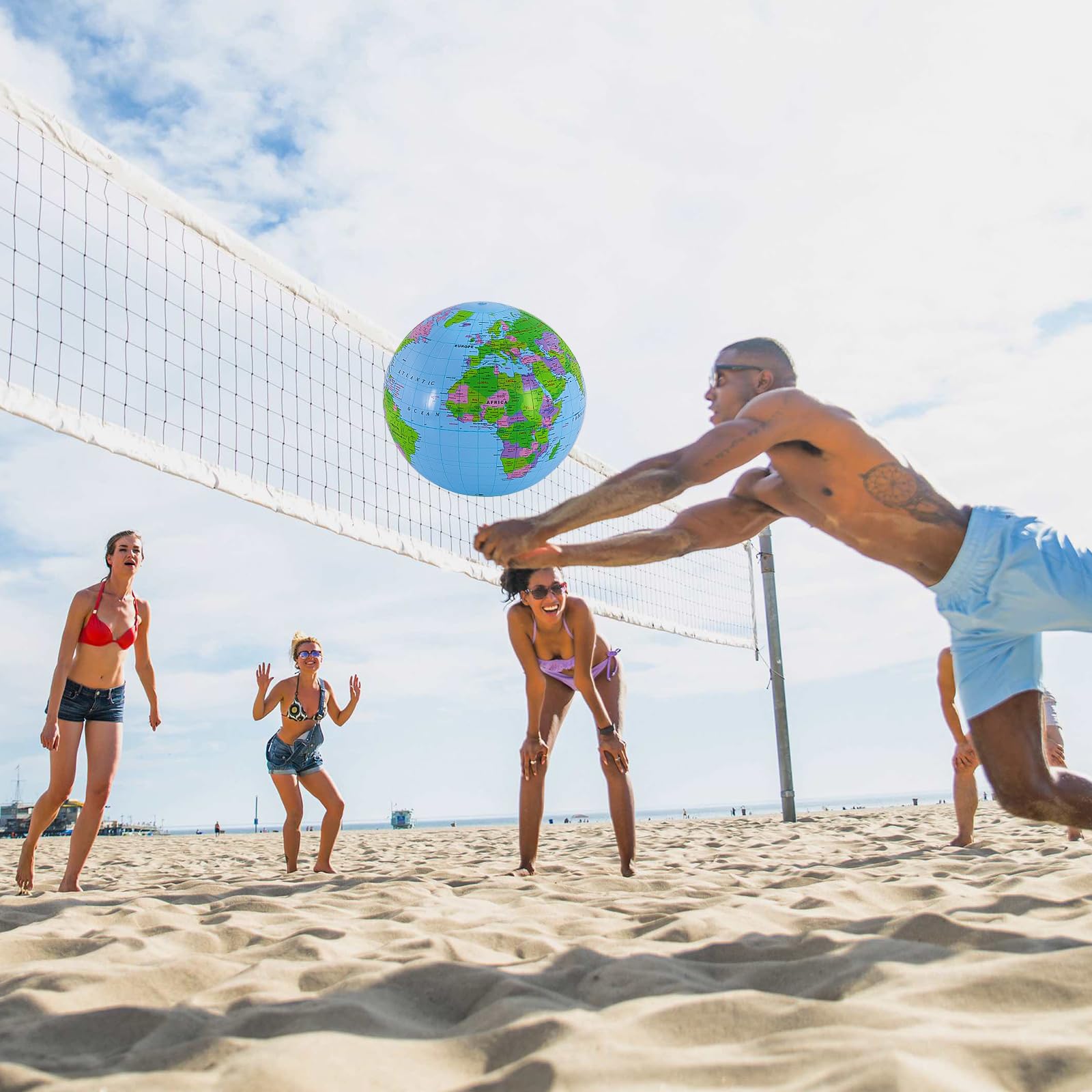 YOTHORN globe balls add color and learning vibes to summer parties and classrooms.