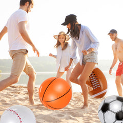 YOTHORN 16-inch inflatable balls for beach parties and summer gatherings