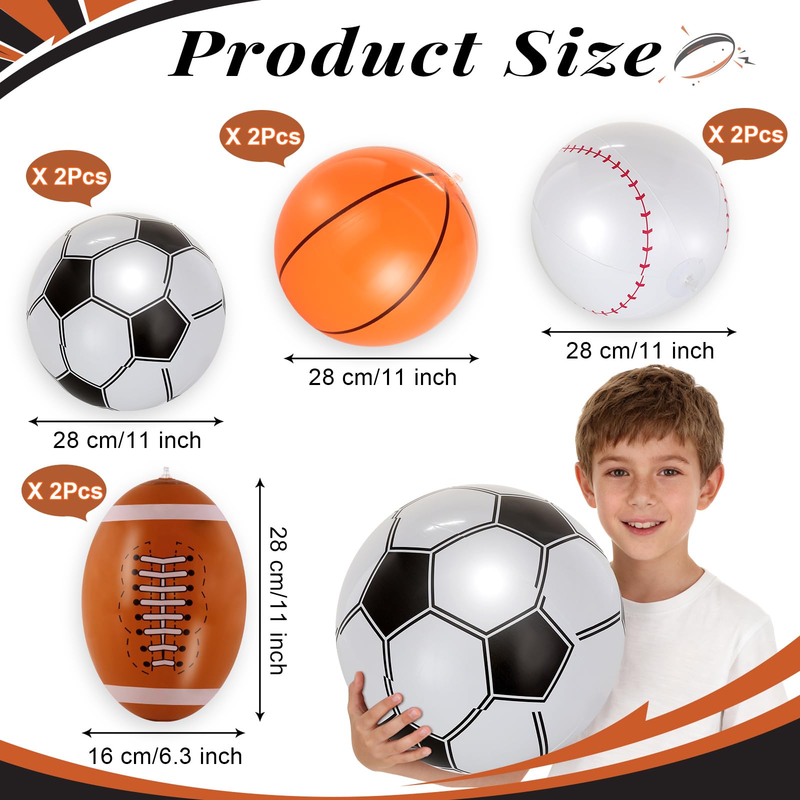 YOTHORN giant inflatable soccer ball for outdoor fun and beach games