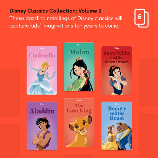 YOTO Disney Classics Vol. 2 audiobook card for imaginative travel listening