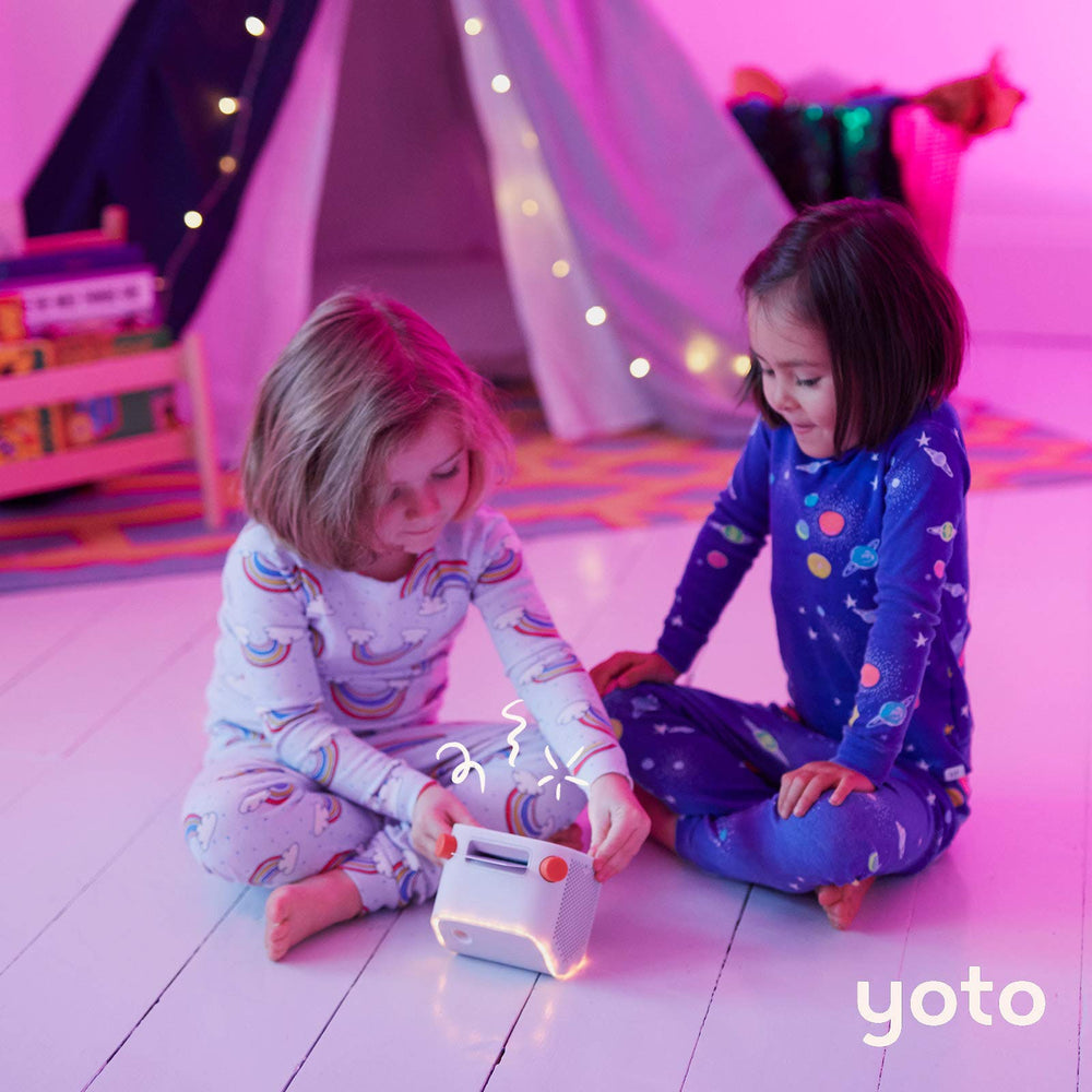 YOTO App control option for easy parental oversight of Hotel Flamingo stories.