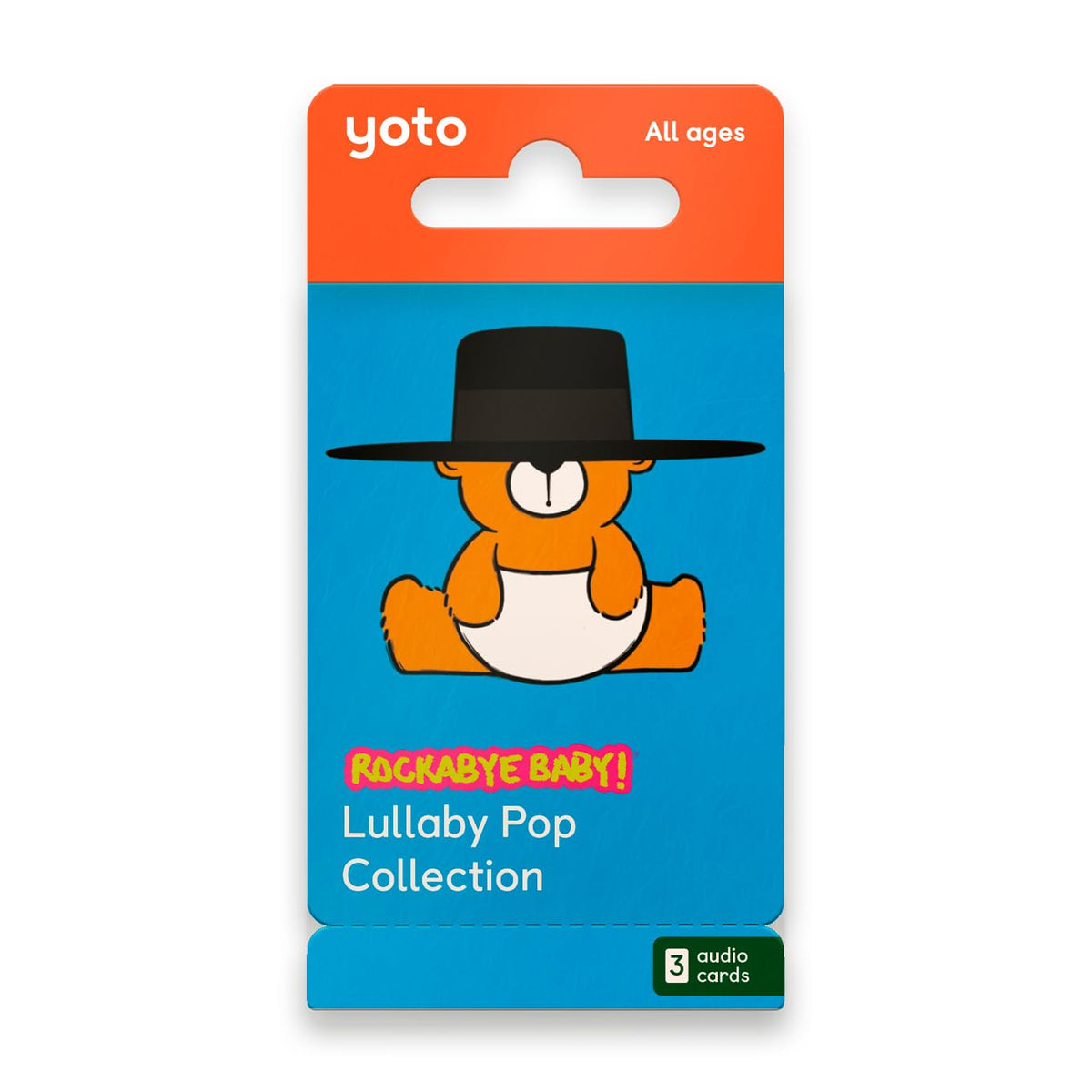 YOTO Lullaby Pop Collection pack of 3 audiobook cards for kids' bedtime fun