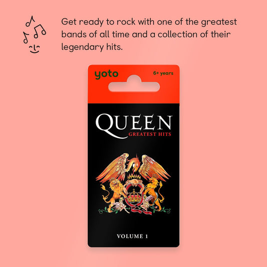 YOTO Queen Volume 1 plays on a Yoto Player for effortless, screen-free listening.