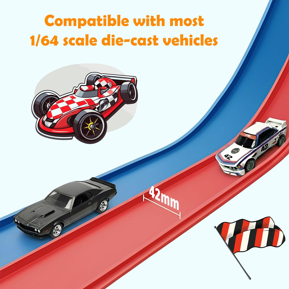 Yottix instant-play track unfolds in seconds for quick setup.