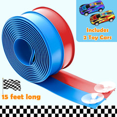 Yottix soft, odorless track material for safe play.