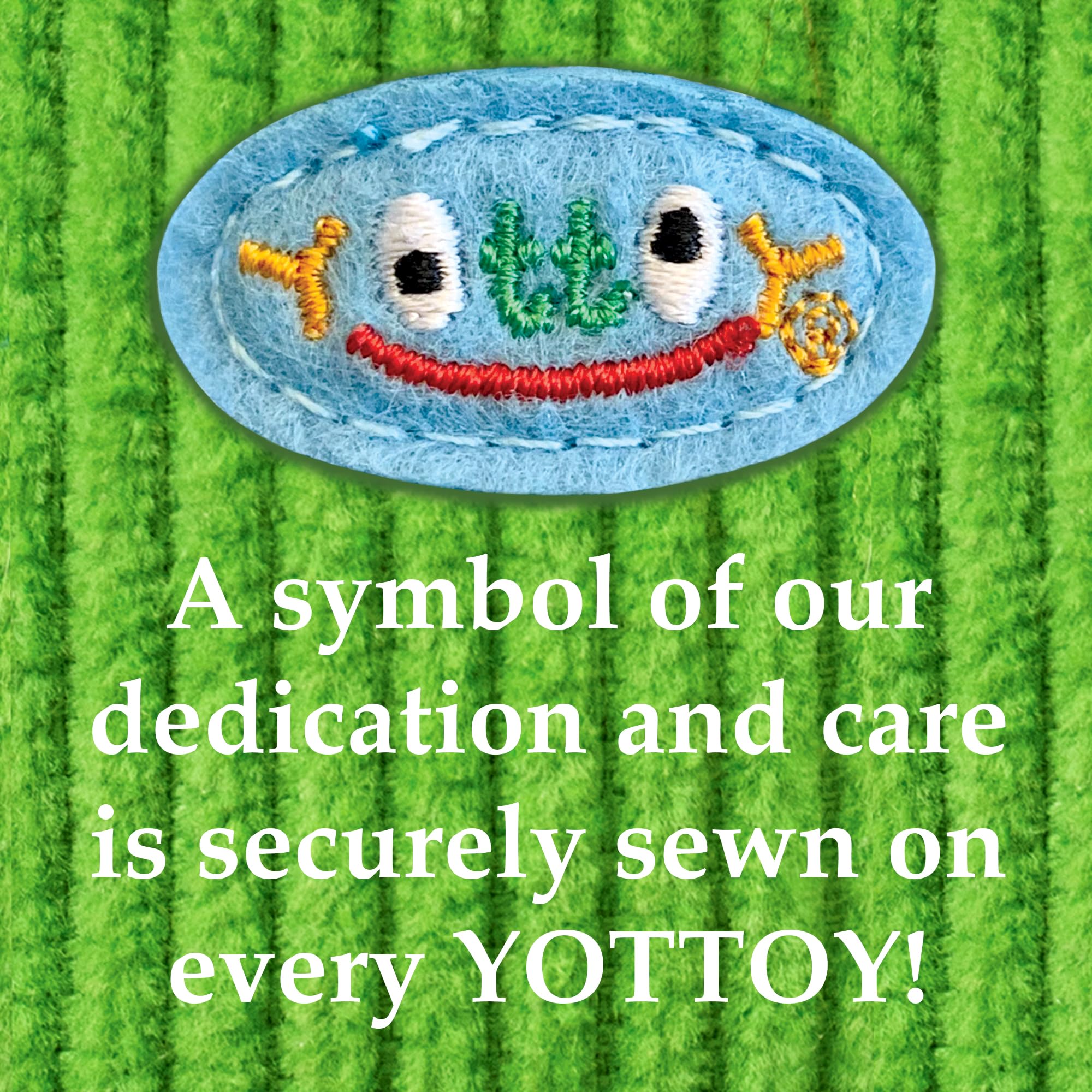 The YOTTOY Corduroy Bear is a perfect gift for kids aged 3+, inspiring imaginative play
