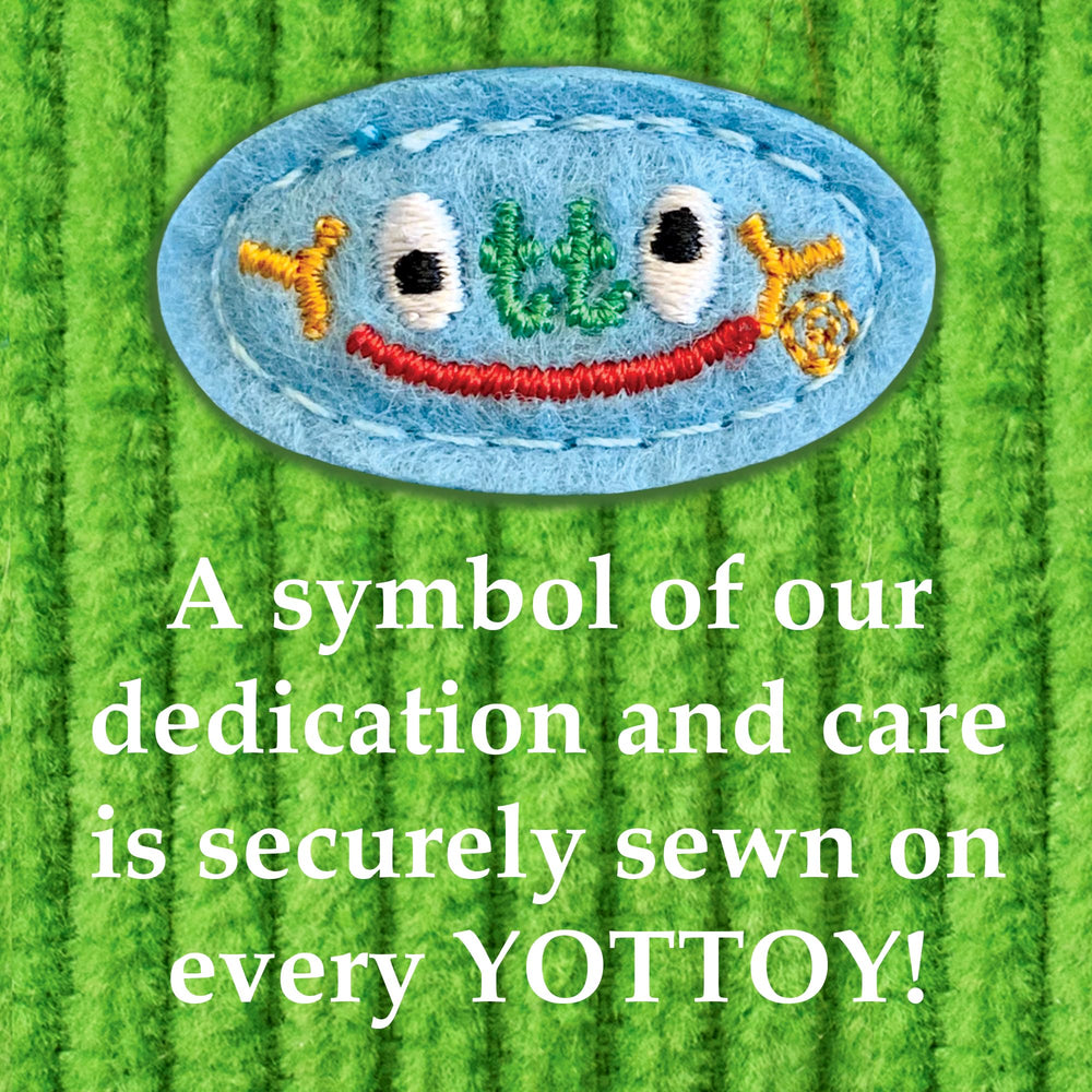 The YOTTOY Corduroy Bear is a perfect gift for kids aged 3+, inspiring imaginative play