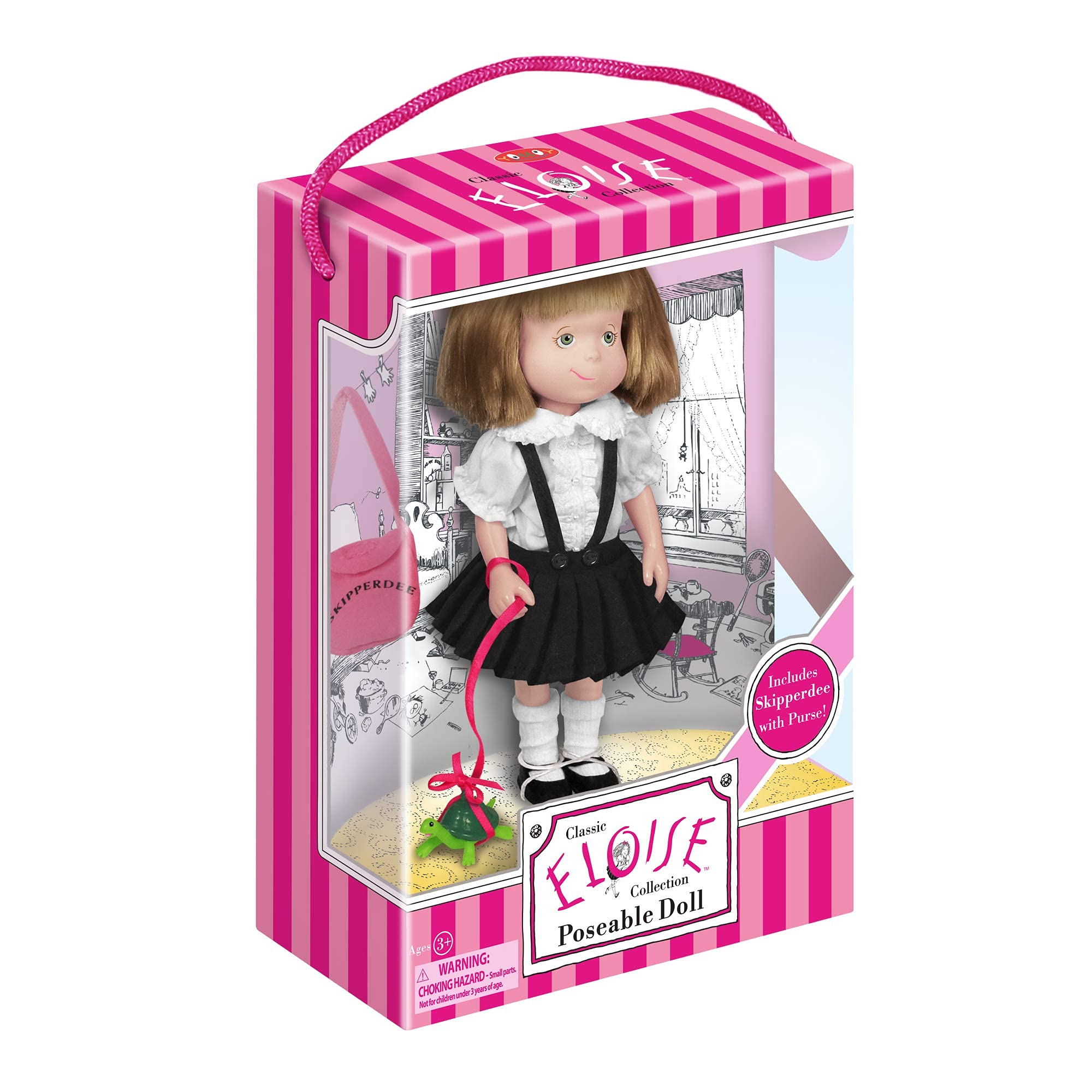 YOTTOY Eloise pink purse accessory enhances pretend shopping scenes
