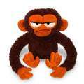 YOTTOY Grumpy Monkey plush front view, a cuddly 12 inch companion