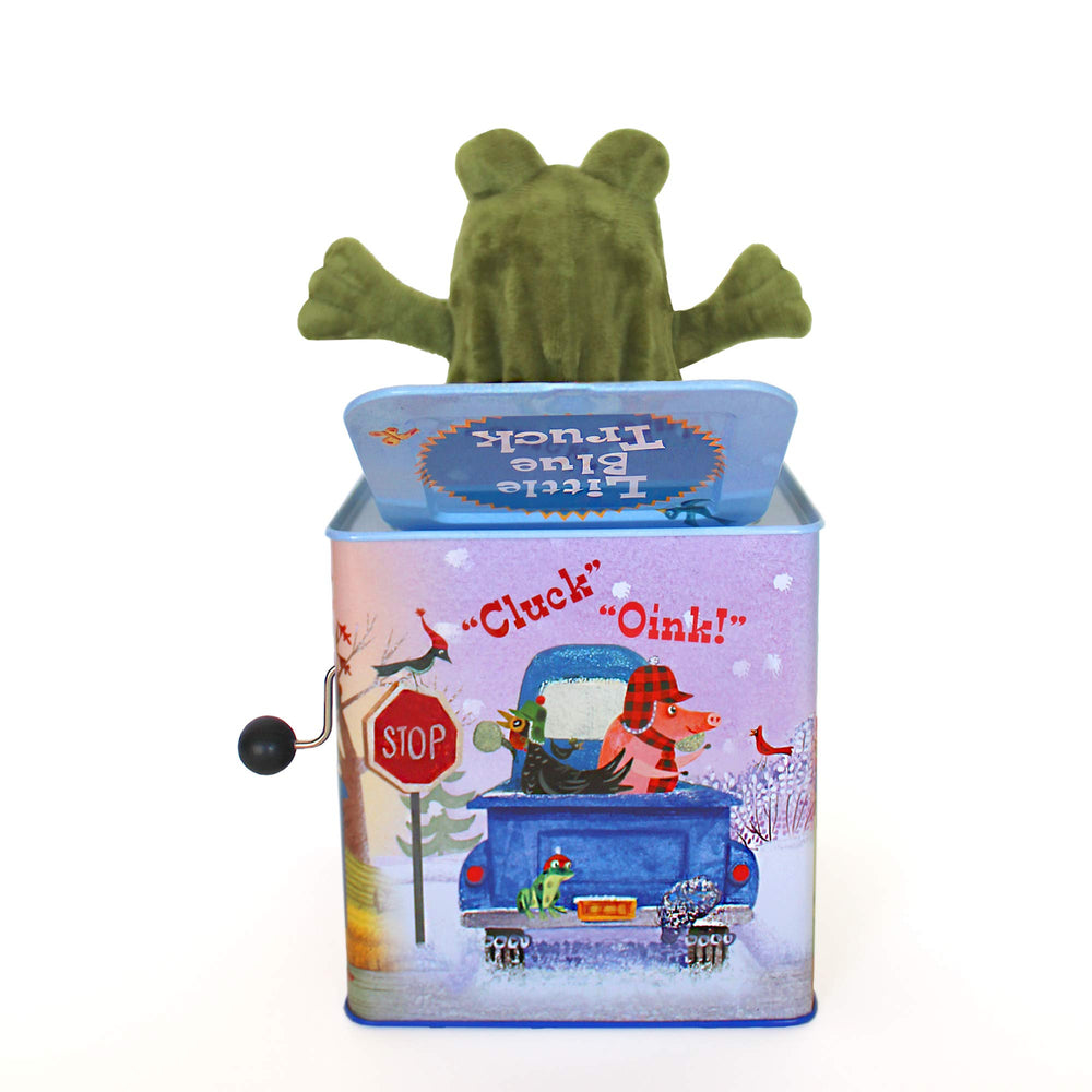 YOTTOY jack-in-the-box crank-turn music showcase invites early exploration.