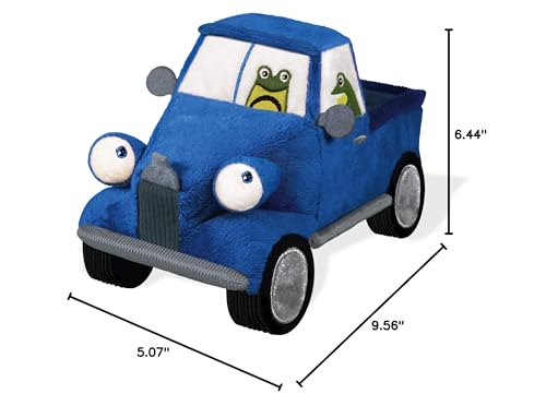 YOTTOY Little Blue Truck plush age-appropriate for babies six months and up.